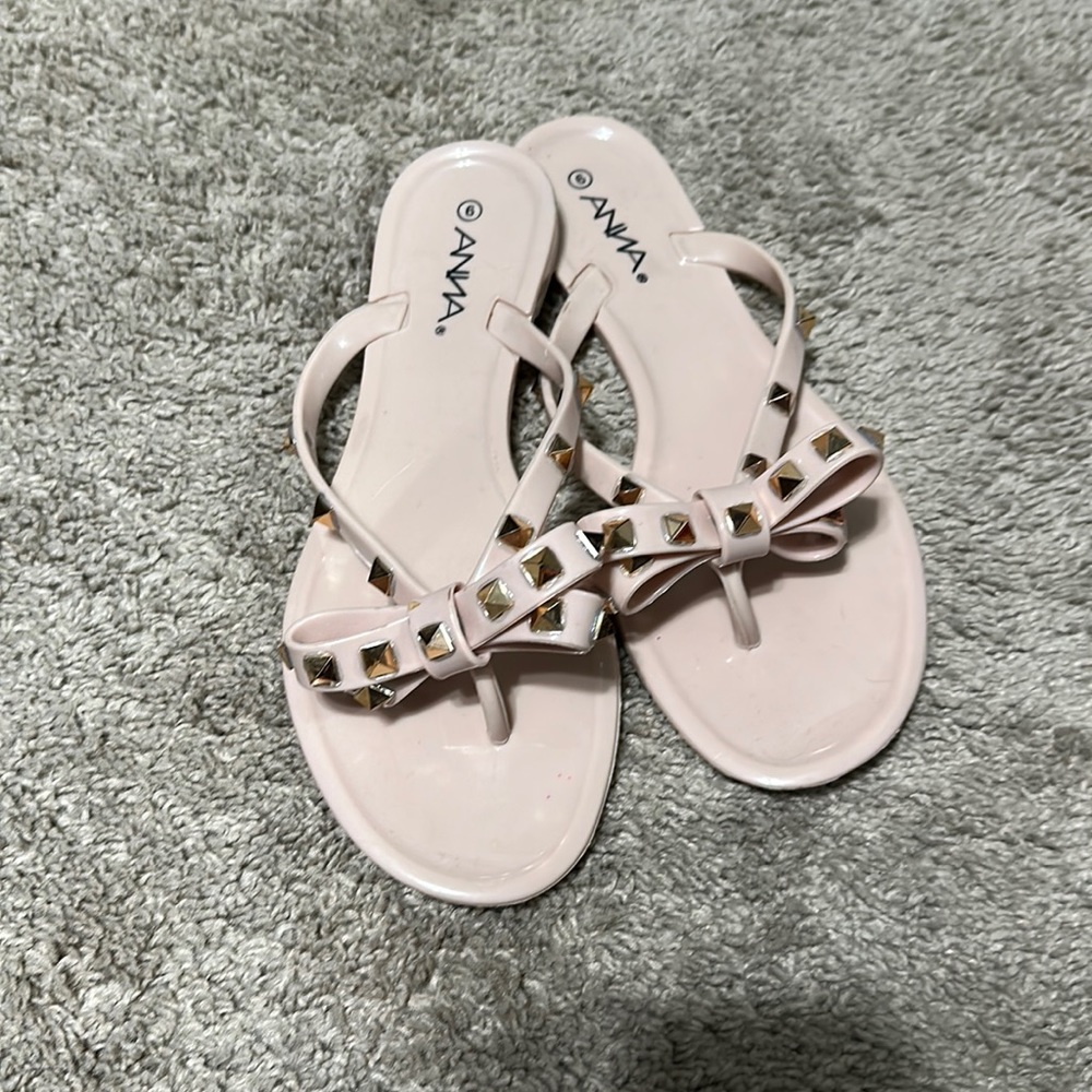 Jelly flip flops